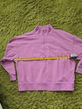 Champion Lilac Half-Zip Pullover Sweatshirt